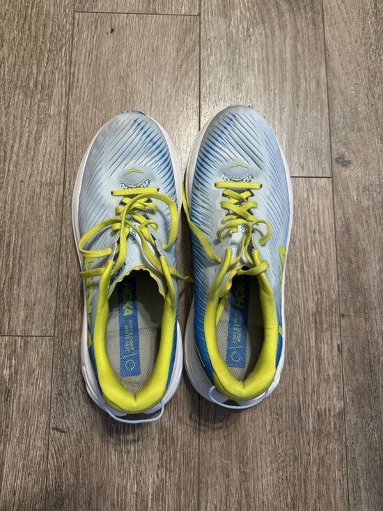 Hoka One Rincon 3 Men\'s US 8D Ice Blue Athletic Shoes Sneakers 119395 IWDB main image 6